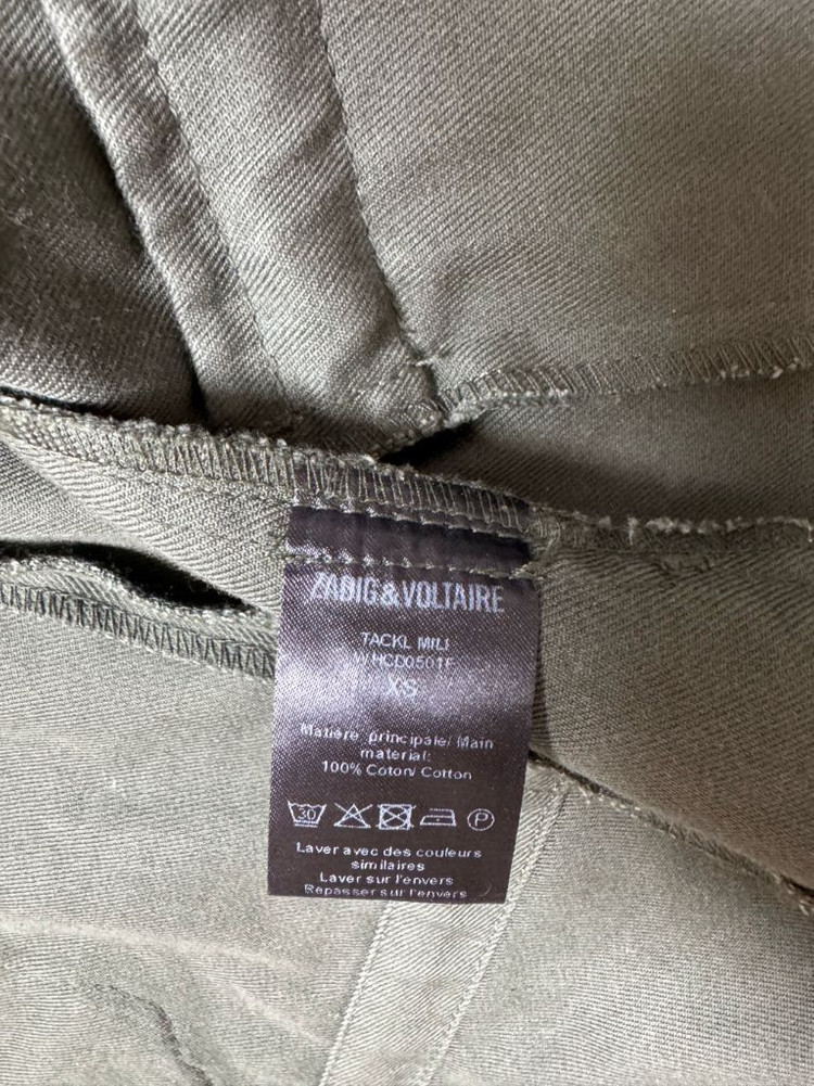 자딕앤볼테르 야상 자켓 XS 카키--2