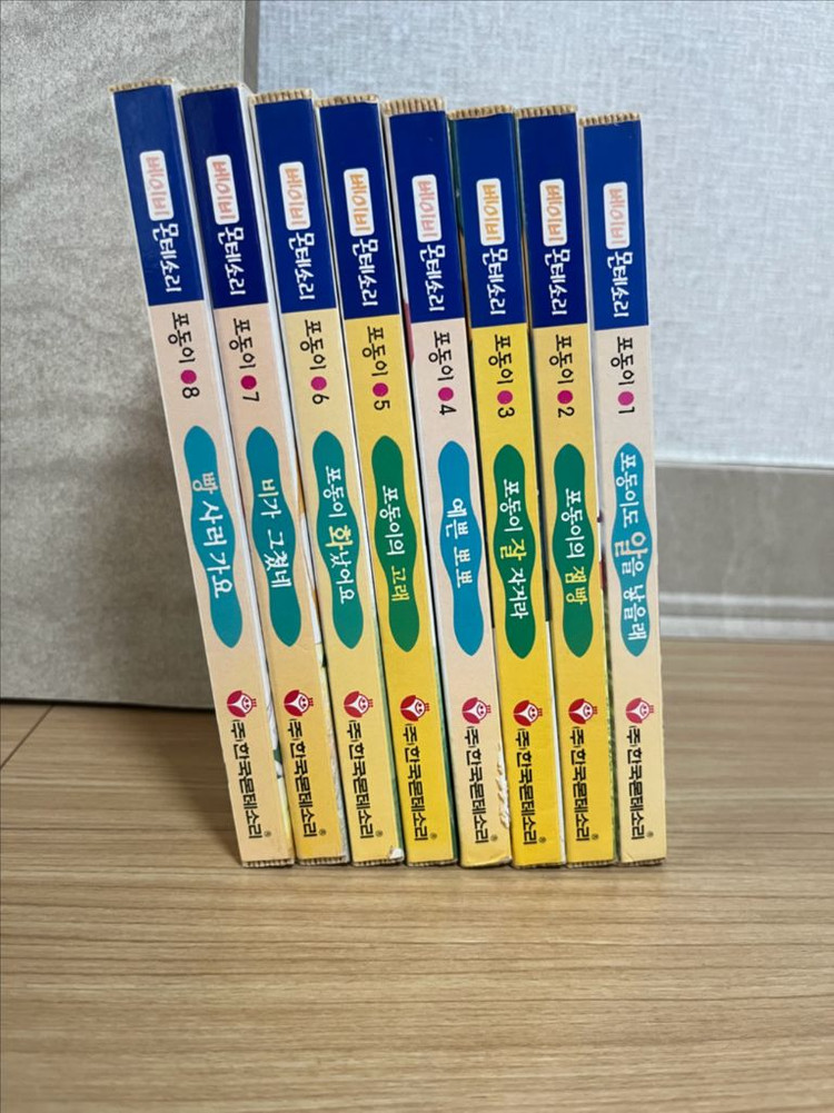 베이비 몬테소리 교구 5종+책--1