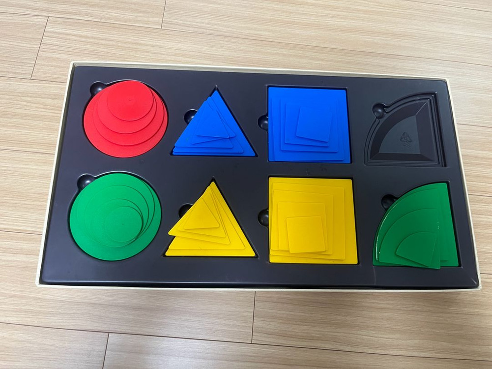 베이비 몬테소리 교구 5종+책--4