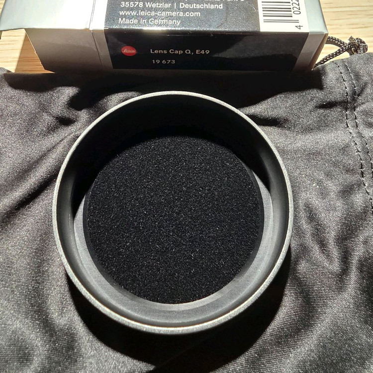 Leica 라이카 Lens cap Q E49--1