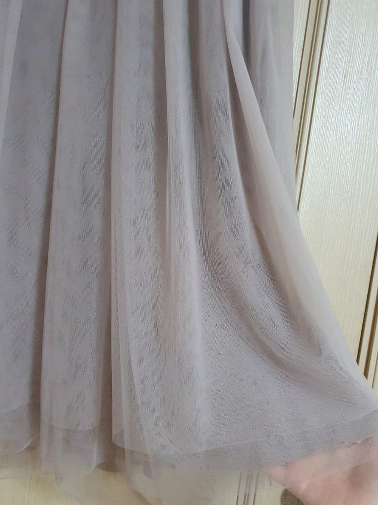 가격내림-페세리코 튤스커트 샤스커트 핑크베이지--2