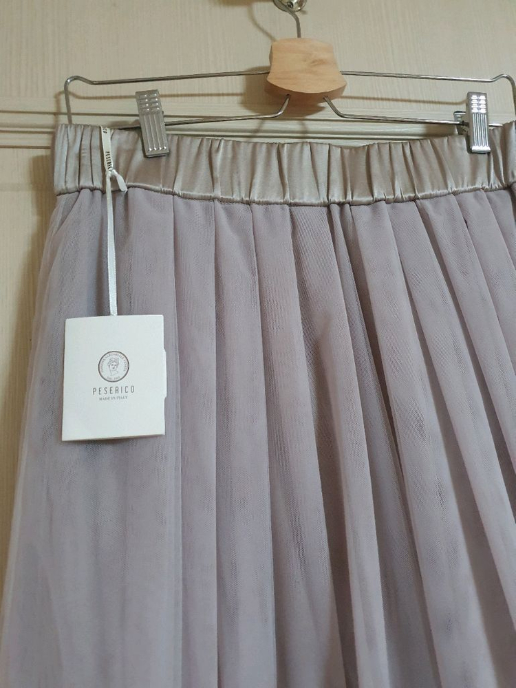 가격내림-페세리코 튤스커트 샤스커트 핑크베이지--3