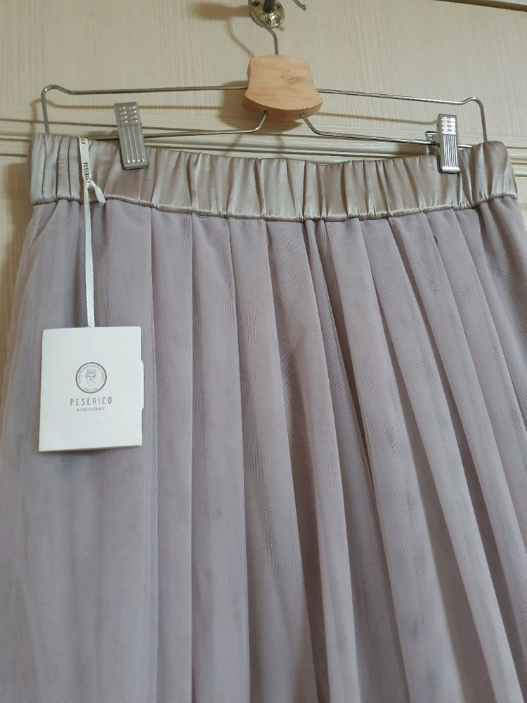 가격내림-페세리코 튤스커트 샤스커트 핑크베이지--4