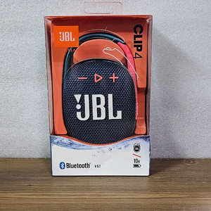JBL CLIP4 블루투스 스피커 화이트 미개봉 새제품 이미지