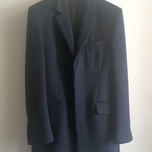 남성 울 싱글 코트