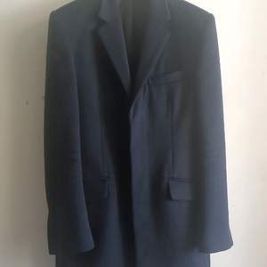 남성 울 싱글 코트