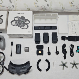 DJI 아바타1/AVATA1 + 키트 + 조종기2 + 악세 5종 판매해요 ^^