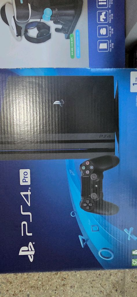 ps4pro, vr세트, 게임cd 이미지