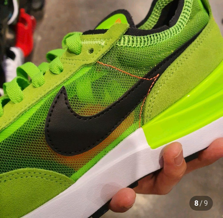 나이키 와플원 일렉트릭 그린 남성운동화--7