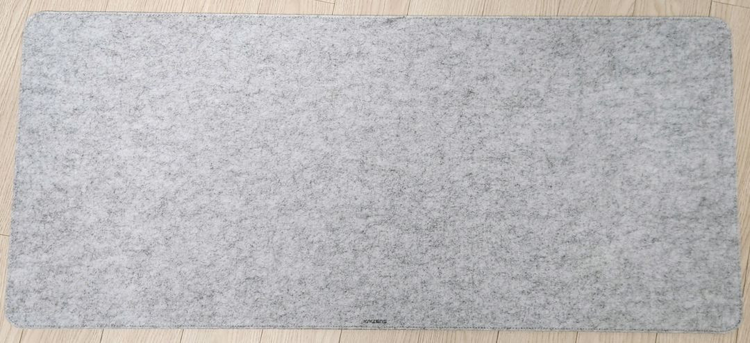 카이젠스 5mm 펠트 데스크매트 90x40 프렌치실버 싸게 팝니다.--1