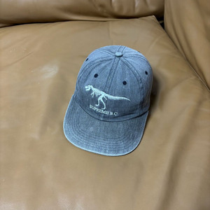 슈프림 6패널 볼캡 모자 쥬라기 워시드 데님 블랙