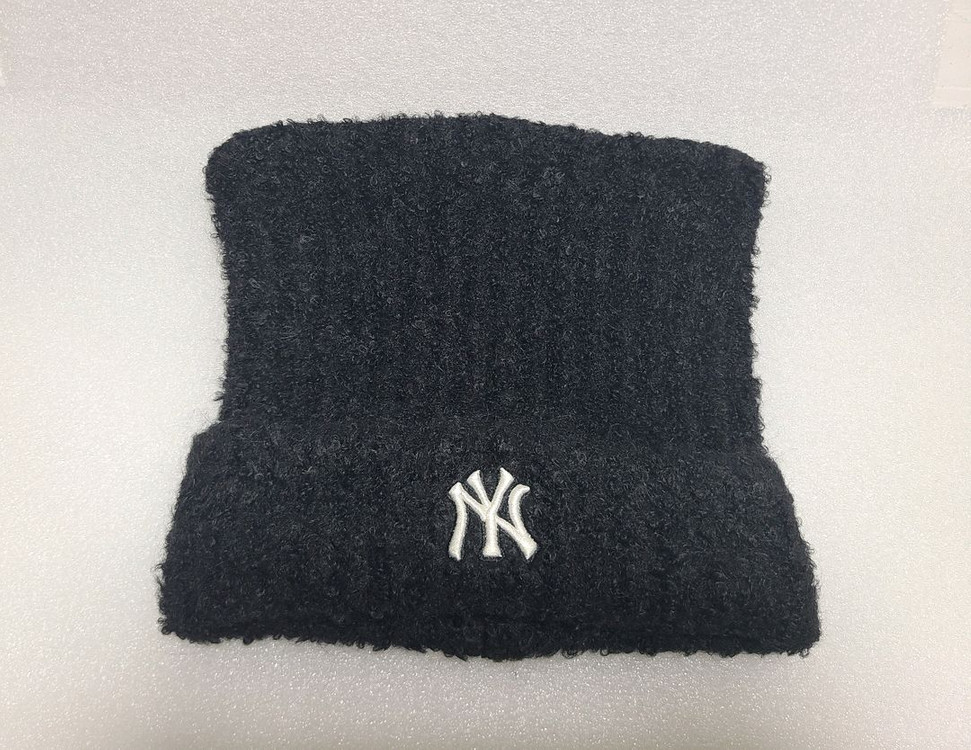 [미개봉] MLB 미야옹 카리나 비니 검정 / 크림색--4