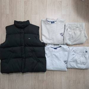 아워 키즈 패딩조끼 JL, 예일 키즈 상하복 160