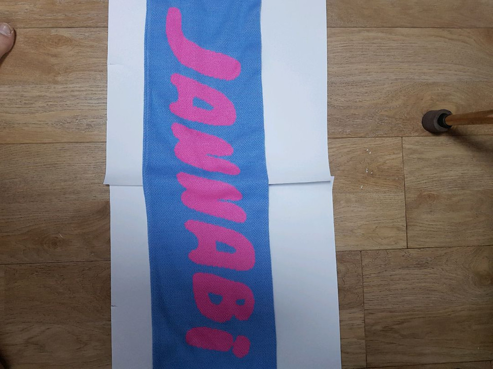 잔나비 연예인 응원 머플러 굿즈--2