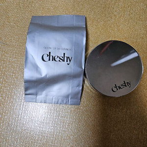 체리쉬미 은조미쿠션 01아이보리색상 (쿠션은좀사용 리필새상품)