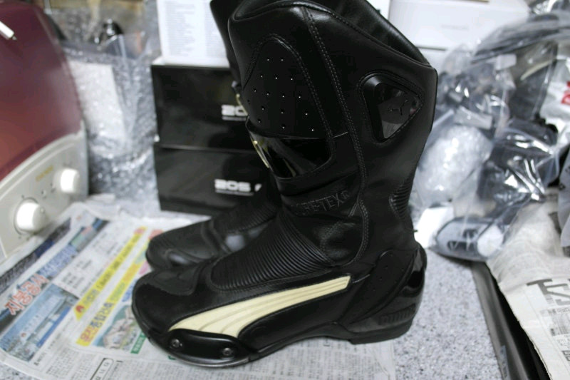 퓨마 방한 부츠 39호 -블랙---1