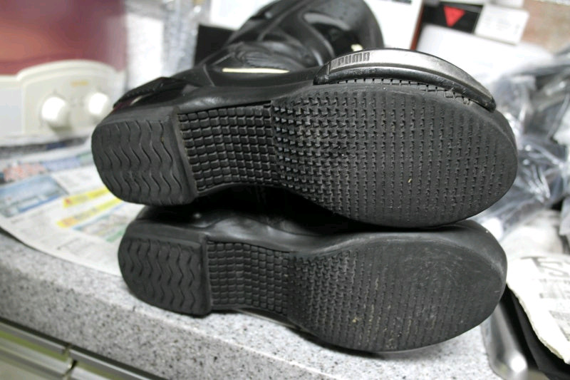 퓨마 방한 부츠 39호 -블랙---4