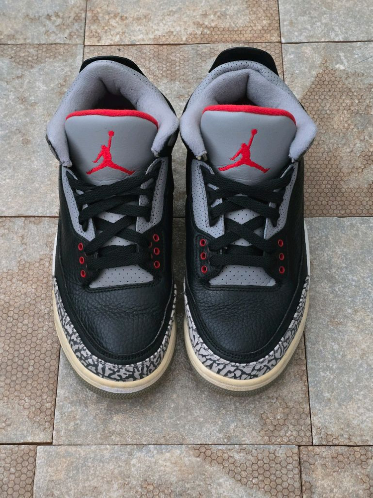 (250)나이키 에어 조던 3 블랙 시멘트 스니커즈 운동화 이미지