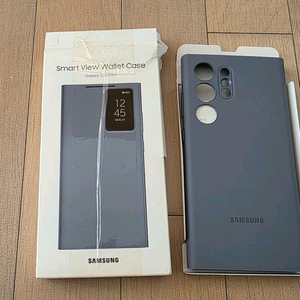 삼성정품 갤럭시 S24 울트라 스마트 뷰 월렛 케이스 (바이올렛)