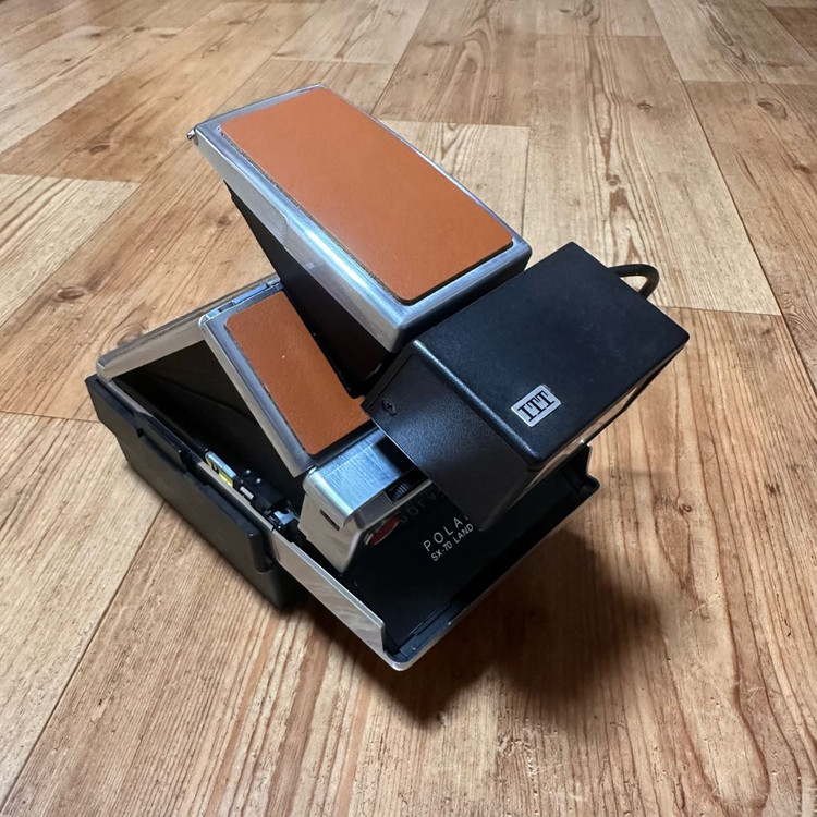 폴라로이드 필름 카메라 Polaroid SX-70 전용 플래시 이미지