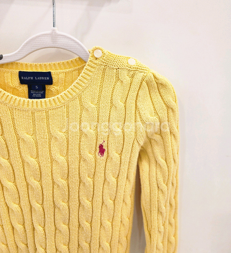 폴로 랄프로렌 꽈배기 니트 5세--3
