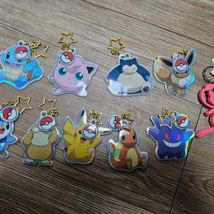 포켓몬 키링 10개