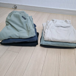 남아 기모바지 면바지 160사이즈 6개일괄