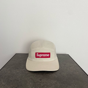 (OS) 슈프림 박스로고 캠프캡 모자 내츄럴