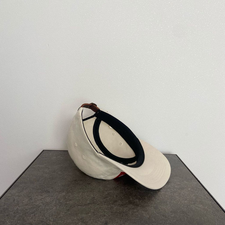 (OS) 슈프림 박스로고 캠프캡 모자 내츄럴--6