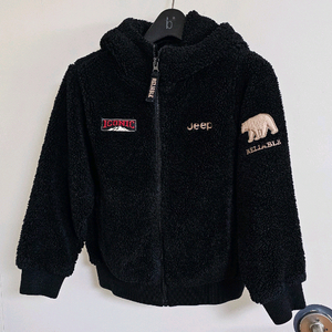 지프 키즈 후리스 잠바 남녀공용130