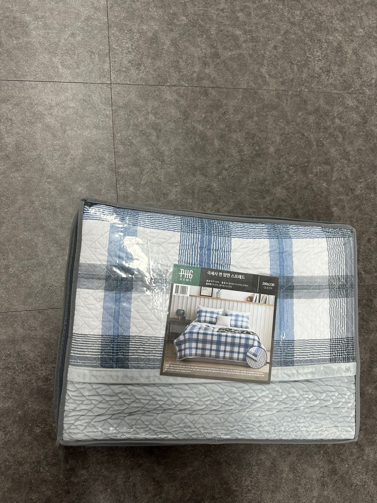 코스트코 박홍근 극세사 면 양면 스프레드 Q--1