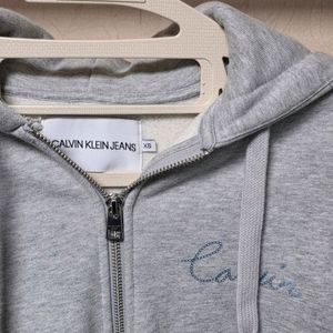 캘빈클라인 후드 집업