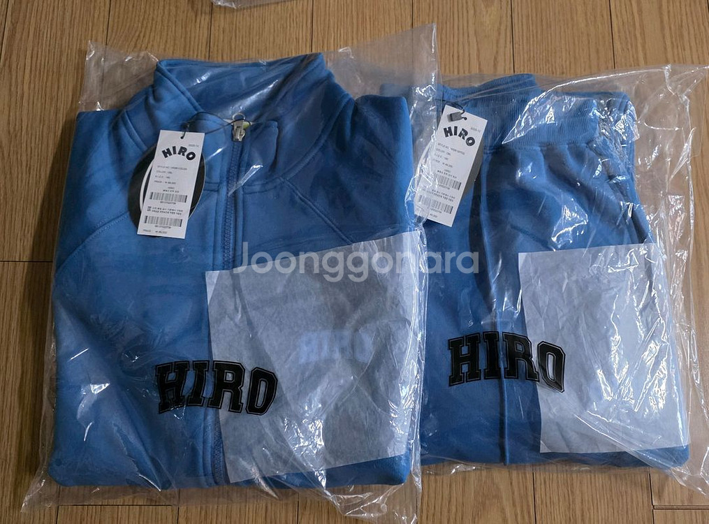 히로 블랭크 핀턱집업 핀턱조거팬츠 160/170--2