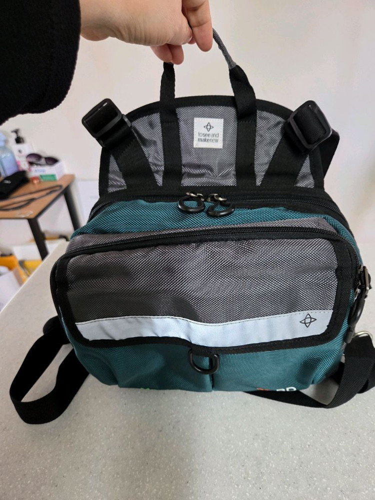 사이클 미니 백팩 크로스백 등산 가방 스포츠백--4