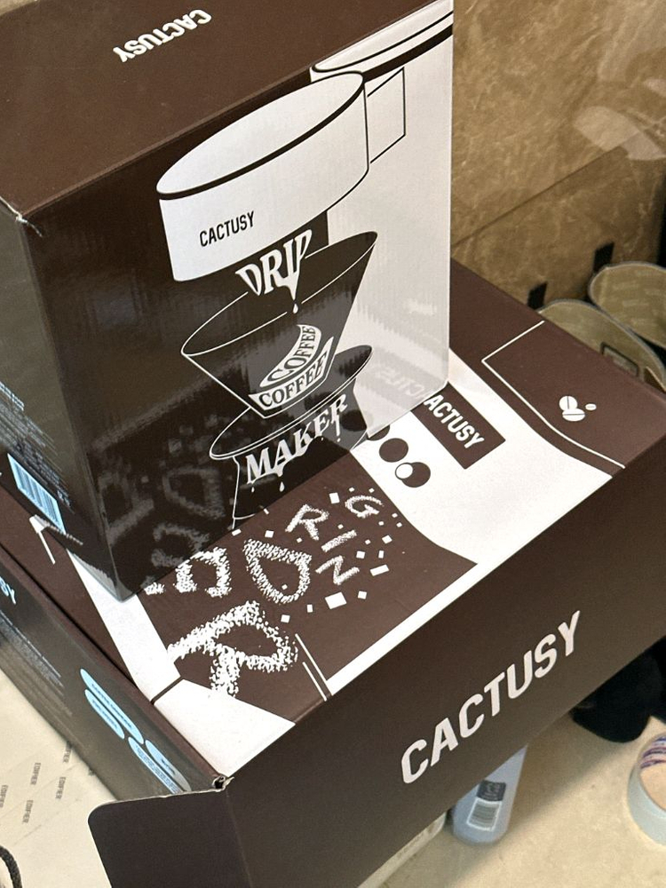 캑터시 드립 커피머신 + 자동 원두 그라인더 세트 이미지