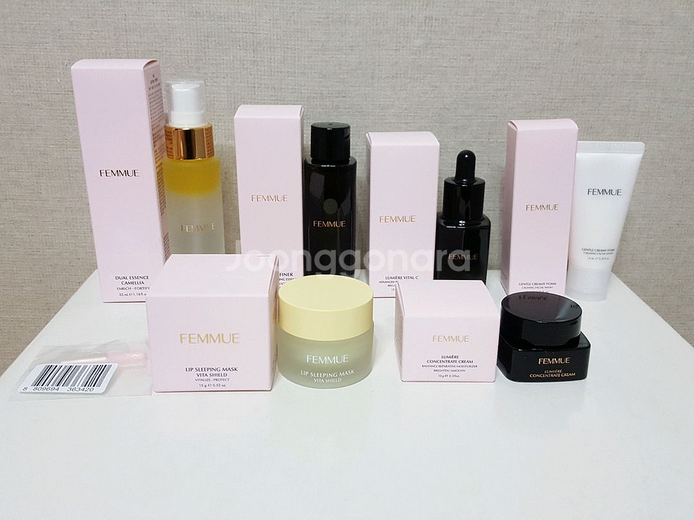 새상품)파뮤 뤼미에르 바이탈 씨 세럼/미백+주름개선 15ml--7