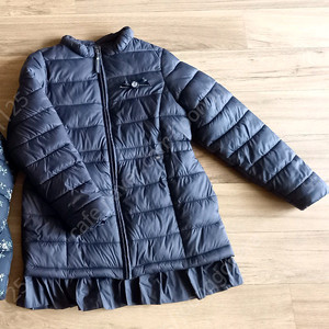 꼬망스 패딩점퍼