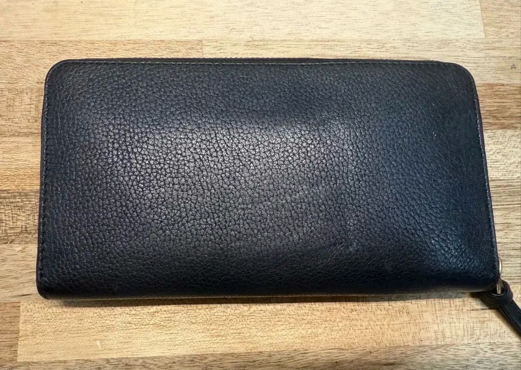 정품)토리버치 하퍼 장지갑 블랙--1