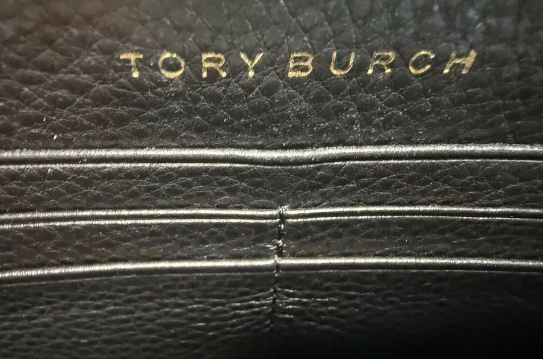 정품)토리버치 하퍼 장지갑 블랙--3