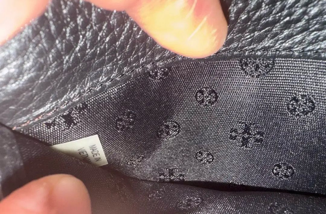 정품)토리버치 하퍼 장지갑 블랙--5