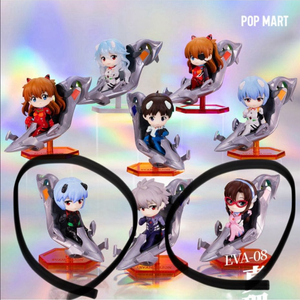 팝마트 에반게리온 피규어(쿠로레이/마리)