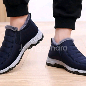 1무배새방한화250 255 260 265따뜻방수남성여성진파란색23