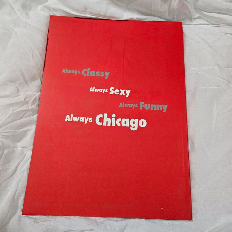 원가판매) 뮤지컬 시카고 프로그램북 팜플렛 MD 굿즈 최재림 민경아 이미지