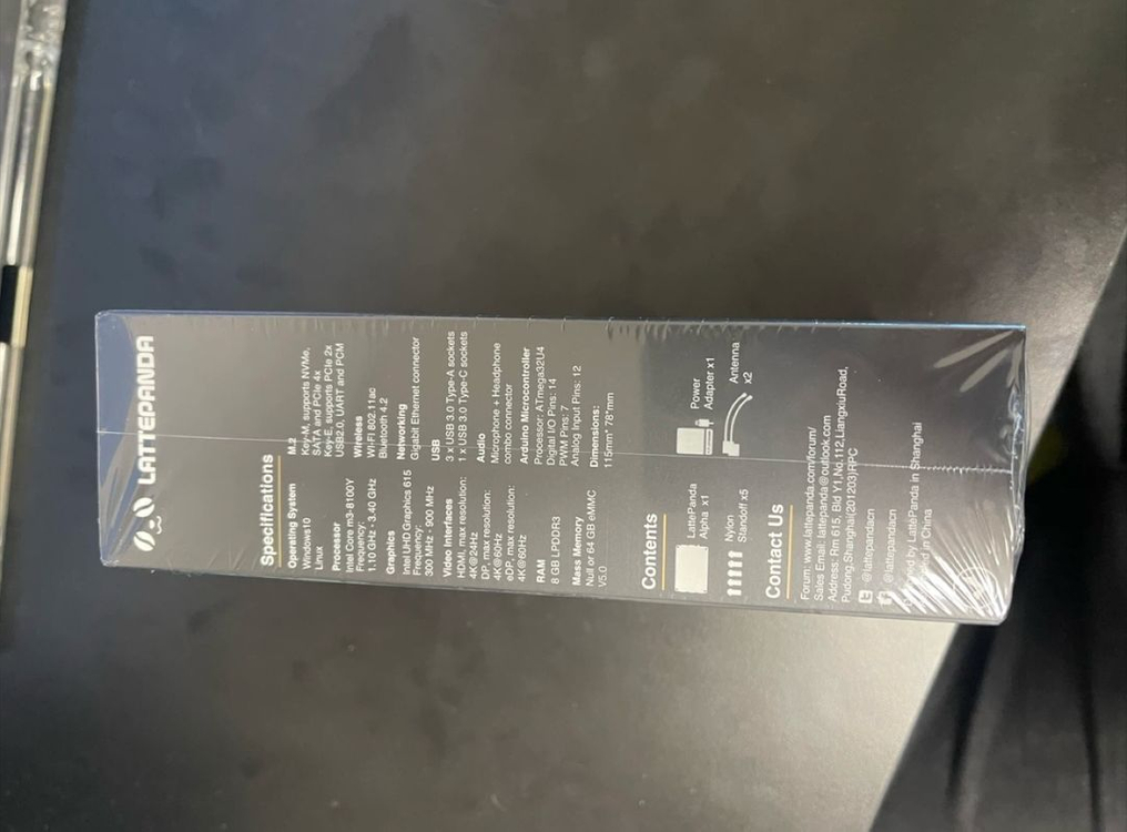 lattepanda 라떼판다 알파 800s 미개봉 59만 (3개)--1