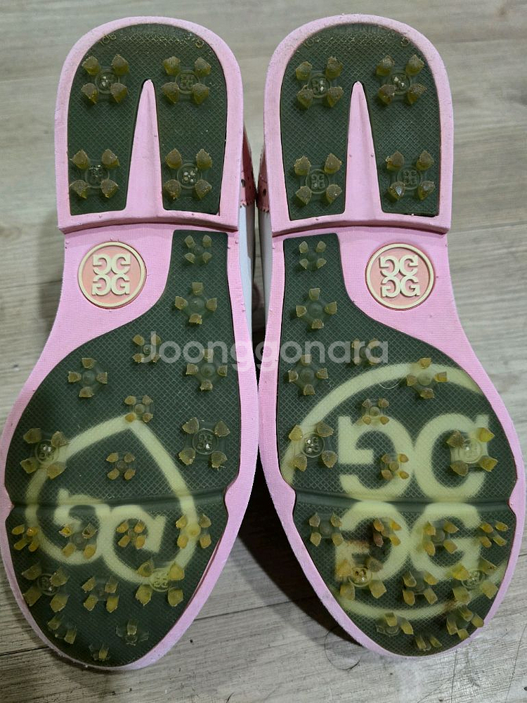 지포어 골프 스파이크리스 가죽골프화 235mm--6