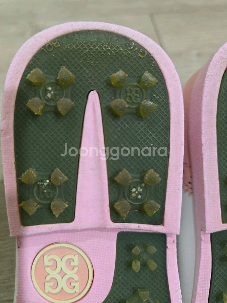 지포어 골프 스파이크리스 가죽골프화 235mm--7