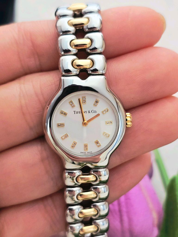 티파니18k다이아테소로 티솔로 티파니앤코 정품--3