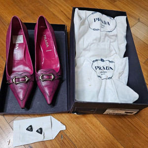 프라다 구두 핑크 푸시아 35.5