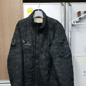 아비렉스 블랙카모 누빔점퍼 95~100과 가죽자켓 100 이미지