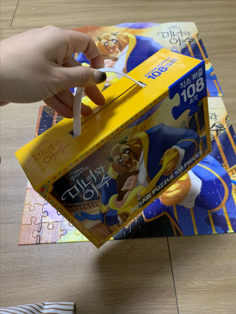 애플비 디즈니 직소퍼즐 미녀와 야수 (108pcs)--2